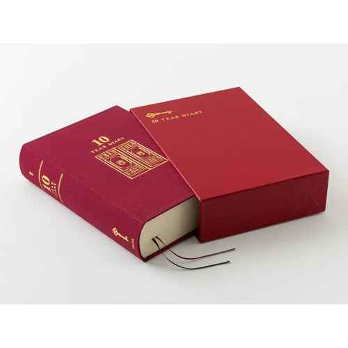 DESIGNPHIL Midori 12860006 Diary, 10-Year Consecutive Door