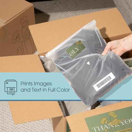 4" X 3" Matte White Printable Labels Compatible with Inkjet and Laser Printers - 500 Sheets, 3000 Total Paper Stickers for Shipping, QR Codes, and Barcodes - Spartan Industrial Template R021