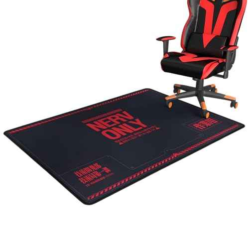 Non-Slip Floor Chair Mat for Neon Genesis Evangelion NERV Technical Development Department 35"¡¿47" Inspired Design