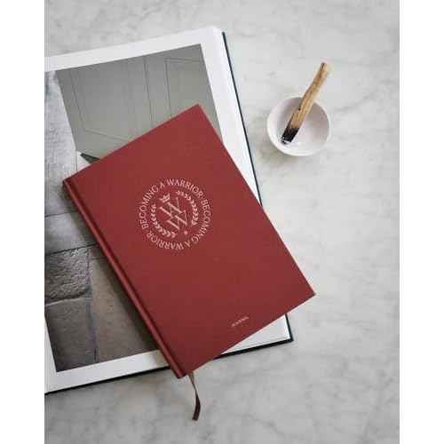 Becoming a Warrior Guided Journal for Women: 100+ Prompts for Self-Discovery, Gratitude, & Facing Fears, B5 Large Undated Manifestation Journal Notebook for Long-format Writing & Reflection, Created