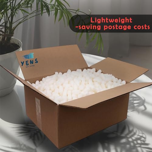 Yens Packing Peanuts 45 Gallon 7 cubic ft Biodegradable Popcorn