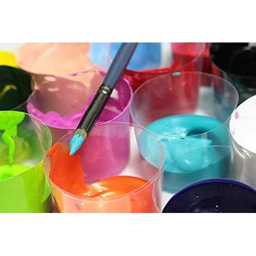Mont Marte Premium Paint Brush Set 15 Piece, Includes 15 Different Brushes in a Roll Case with Magnetic Closure, Suitable for Watercolour, Acrylic and Oil Painting