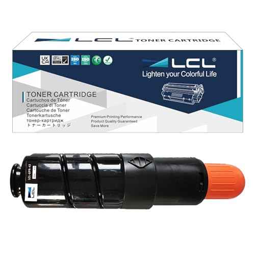 LCL Compatible Toner Cartridge Replacement for Canon GPR43 GPR-43 4792B003 4792B003AA High Yield for ImageRunner Advance 4025 4035 4225 4235 Printer (Black 1-Pack )