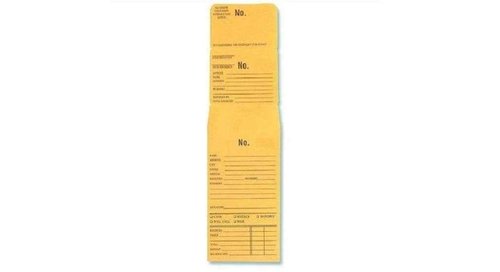 Grobet USA 3-Part Repair Envelopes 5,001-6,000, Box of 1,000, Tuck Flap Closure, 1000 Count