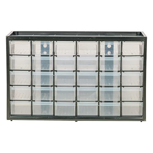Stanley 1-93-980 Storage Box with compartments, Black/Transparent
