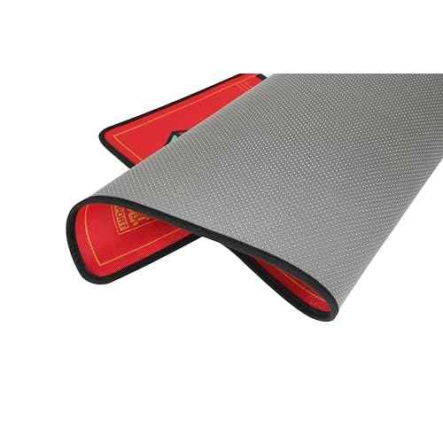 Non-Slip Floor Chair Mat 35"¡¿47" for Evangelion Unit-02 Mech Inspired Design