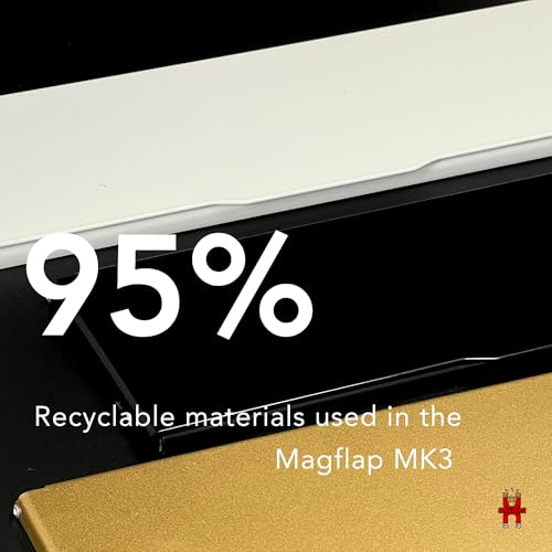Magnetic Brass Effect Draft Excluder for Letterboxes - MK3, 100x340mm