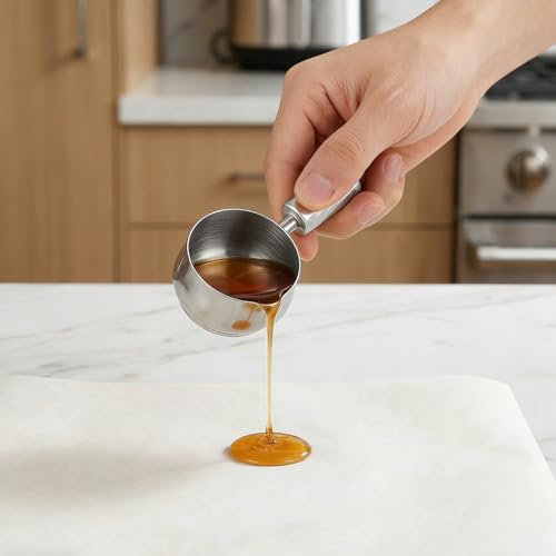 60ml Stainless Steel Wax Seal Scoop with Handle for Sealing Stamp and DIY Crafts