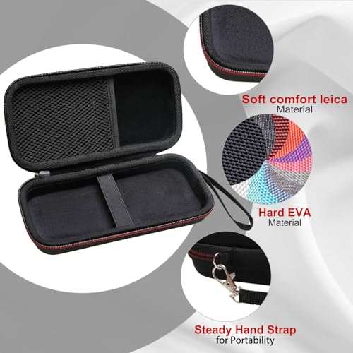 L LTGEM Black 8.9x4.5x2.2 inch Mesh Travel Case for Texas Instruments Graphing Calculators