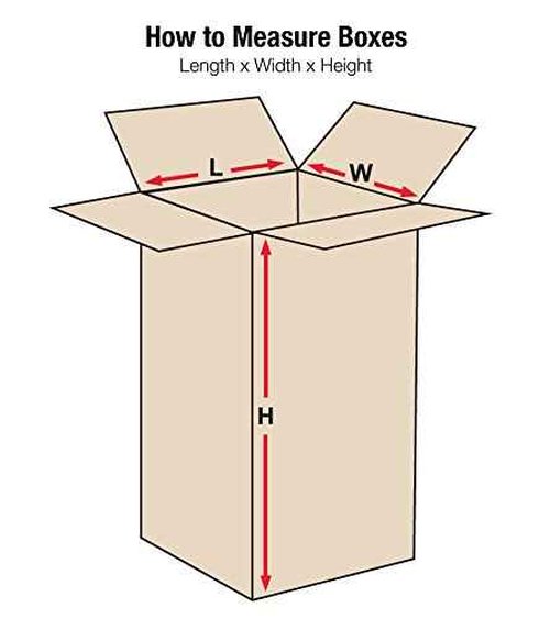 AVIDITI Long Boxes 6"L x 6"W x 48"H (25-Pack) Tall Corrugated Cardboard Box for Shipping, Packaging, Moving, Storage Box, Home or Business Strong Wholesale Bulk Boxes