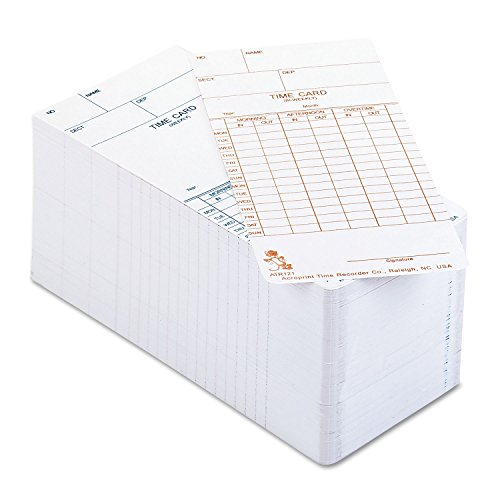 Acroprint ATR121 Weekly/Biweekly Time Cards Replacement for ATR120 Clock