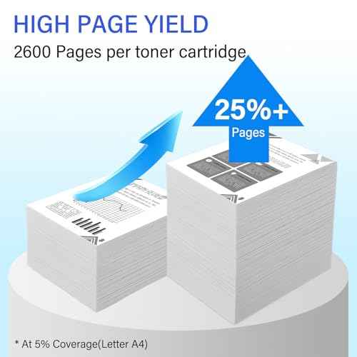 3 Pack High Yield Compatible Black Toner Cartridge Replacement for Brother TN360 TN-360 TN330 TN-330 toner to Work with HL-2170W HL-2140 DCP-7040 MFC-7840W MFC-7320 MFC-7340 MFC-7345 Printer