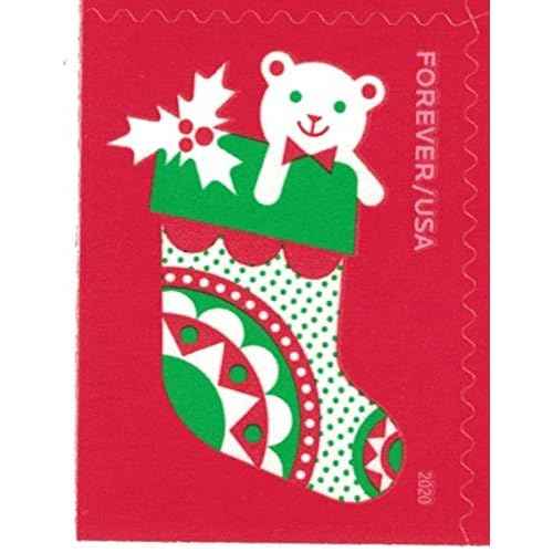 USPS Forever Stamps Holiday Delights - Book of 20 Postage Stamps