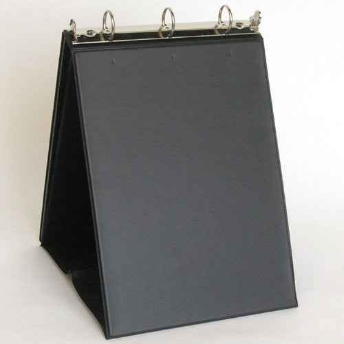 StoreSMART - Flip Chart Easel Presentation Binder - Portrait/Vertical - Black - VH430