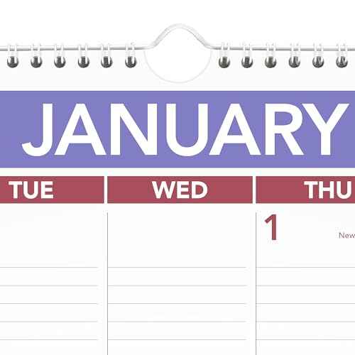 AT-A-GLANCE 2026 Erasable Calendar, Dry Erase Wall Planner, 15-1/2" x 22-3/4", Medium (PMLM032826)
