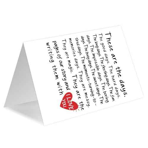 Happy Birthday Card & Gifts for Men Husband Wife Boyfriend Girlfriend Him Her Women, Romantic Birthday Decorations, Funny Bday Card