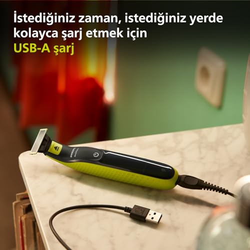 Philips Waterproof Rechargeable Electric Trimmer for Face & Body