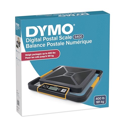 DYMO S400 Digital USB Shipping Scale 400 lb Capacity Portable Heavy Package Weighing