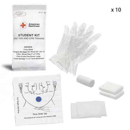 Instructor Training Supplies Kit with Tourniquet Arm Trainers with American Red Cross Branded Backpack
