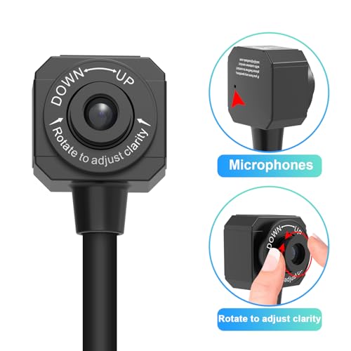USB Document Camera for Teachers & Presenters - 1080P Webcam with Manual Focus & Mic