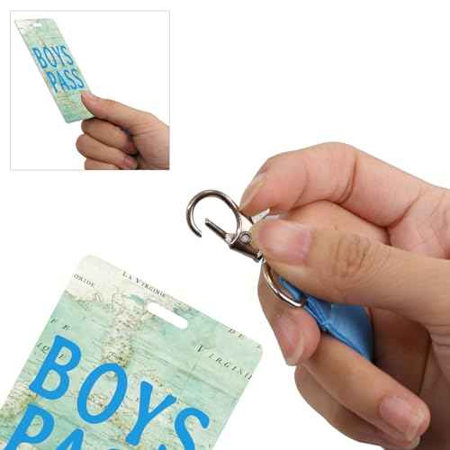 Ceiba Tree Hall Bathroom Passes for Classrooms Hall Pass Lanyards Boys Girls Bathroom Library Office Nurse Restroom Hall Pass Travel The Map World Set of 8 Teacher Classroom Supplies