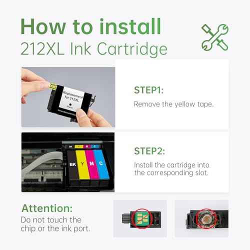 LEMERO Remanufactured Replacement for Epson 212XL Ink Cartridges Combo Pack for Expression XP-4100 XP-4105 Workforce WF-2830 WF-2850 Printer (2 Black Cyan Magenta Yellow, 5-Pack)