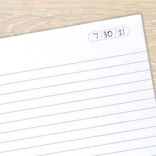 Cambridge Limited Business Notebook, Legal Ruled, 8-1/4" x 11", 80 Sheets, Soft Touch Flexible Cover, Wirebound, Blue (UN06062-20)