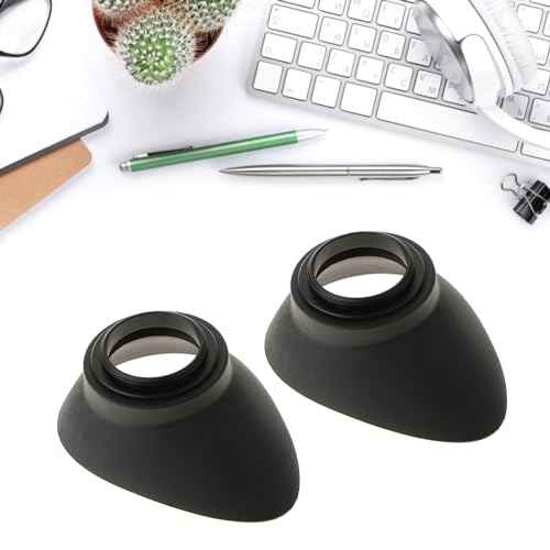 Foldable Eyepiece Covers Rubber Eye Cups For Microscope Long Lasting Use