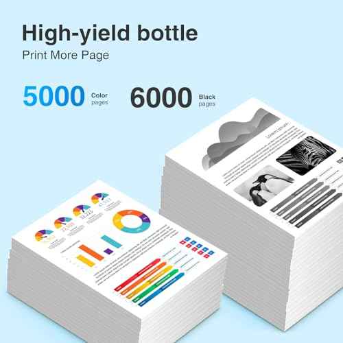 Compatible LC3035 High Yield Ink Cartridge Replacement for Brother LC3035 Ink Cartridges Work for Brother MFC-J995DW MFC-J805DW MFC-J815DW Printer (LC3033 LC3035 BK C M Y Ink Cartridges, 4P)