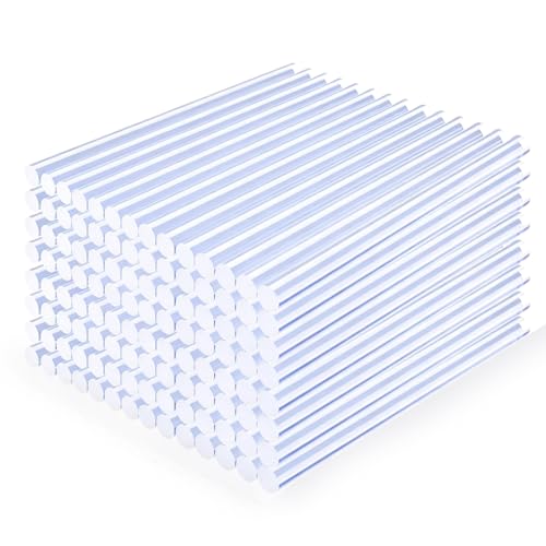 YOTOM 100 Pcs Mini 4 x 0.27 In. Clear High Temp Glue Sticks - For Crafting & DIY