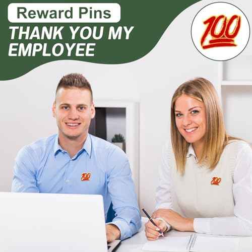 XunYee 100 Pcs 100 Shapes School Enamel Pins Employee Appreciate Reward Label Pins for Students Classroom Teacher Back to School Employees Gift