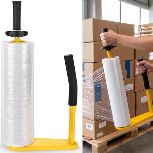 Stretch Film Dispenser Heavy Duty Industrial Wrap Handle Adjustable
