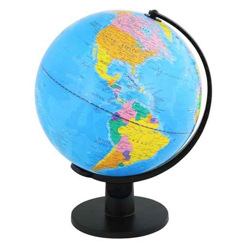 12"/30cm World Globe Educational Political Map (12"/30cm diameter)