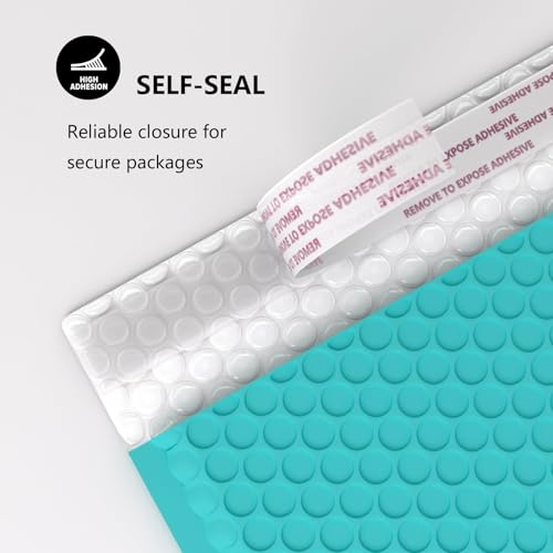 Oceanite Minty Blue 8.5 x 11 Inch Waterproof Padded Bubble Mailers 40 Pack