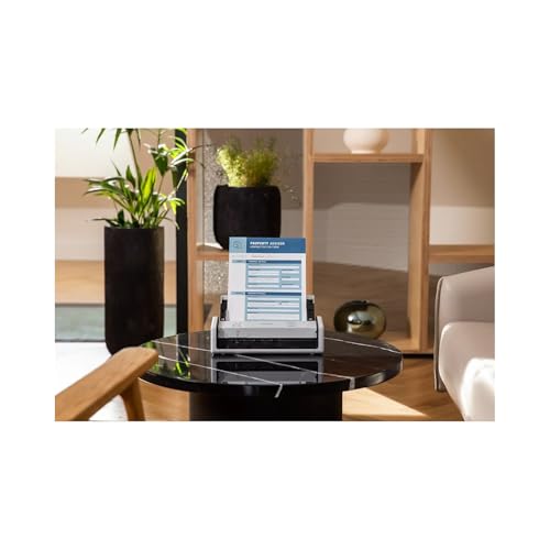 Brother ADS-1300 Current Model Compact Desktop Scanner - 30ppm Double-Sided USB Scanner