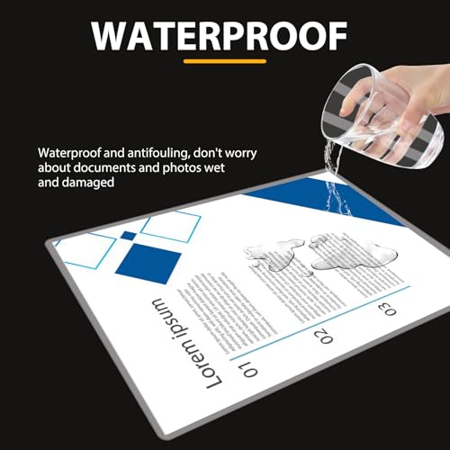 500 Pack Laminating Sheets, Holds 8.5 x 11 Inch Sheets, 3 mil, 9 x 11.5 Inches Thermal Laminating Pouches Lamination Sheet Paper for Laminator, Clear, Letter Size, Office and School Supplies