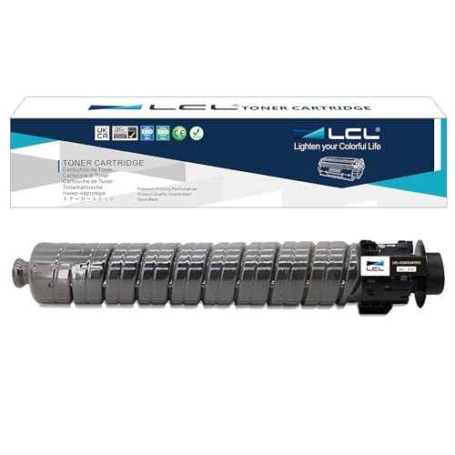 LCL Compatible Toner Cartridge Replacement for Ricoh 841813 for Ricoh MP C3003 C3503 C3004 C3504 C3004ex C3504ex Lanier MP C3003 C3503 C3004 C3504 C3004ex C3504ex Printer (1-Pack Black)