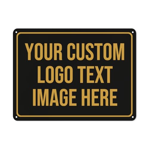 Tmqytuox Custom 8x12 Outdoor Metal Sign - Personalized Business & Home Signage