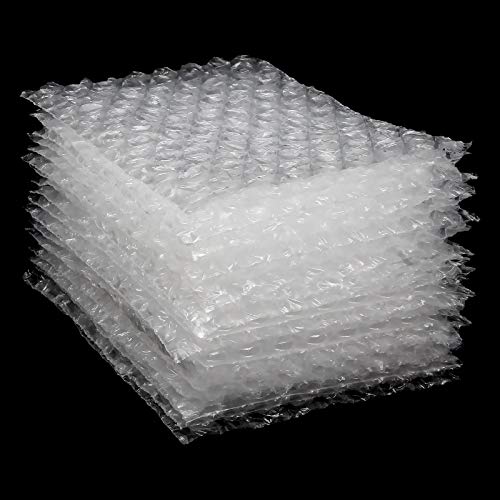 APACALI Clear 4x6 Inch Bubble Pouches 200 Pack - Shockproof Shipping & Storage Bags