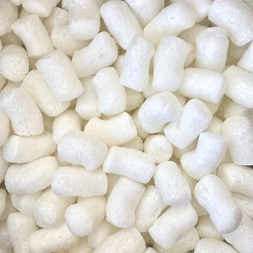 Biodegradable Peanuts 1 cu ft naturaly antistatic compostable popcorn