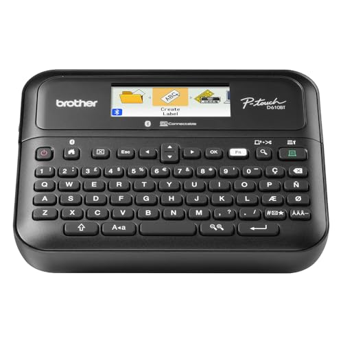 Brother PT-D610BT Business Professional Bluetooth Label Maker - New Model