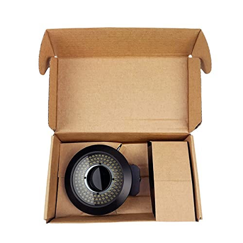 LED Ring Light for Microscope Illumination Polarized 62mm Diameter Lab Equipment
