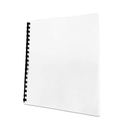TOTiyea 200 Pack 8 Mil PVC Binding Presentation Covers, Clear Report Covers for Binding,8.5x11 Inches,Letter Size
