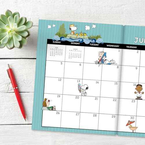 Current 2026 PEANUTS Desk Planner & Calendar, 8.5-Inch x 11-Inch Size Closed, Large Bookstore-Quality Snoopy Monthly Calendars for Kitchen & Office