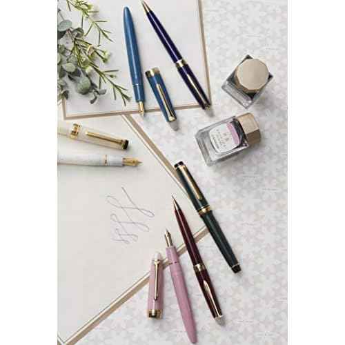 Sailor 11-0558-204 Fountain Pen, Four Seasons Weave, Moon and Night Water, Frost Night, Fine Point