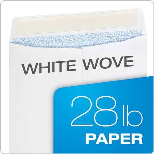 Columbian 9 x 12 Catalog Envelopes, Self Seal Closure, 28 lb White Wove, for Mailing Flat Letter Size Documents, 100 Per Box (COLO342)