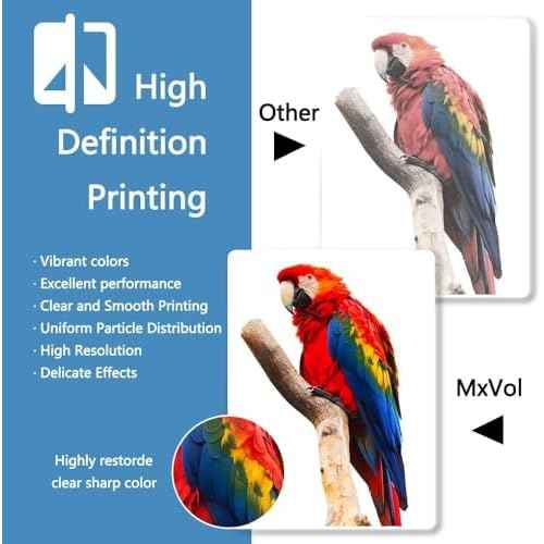 260XL 261XL Replacement for Canon Ink 260 and 261 Ink Cartridges PG-260 XL CL-261 XL for Canon Pixma TS6420a TS6420 TS6400 TR7020a TR7020 TR7000 TS5300 TS5320 Printer Ink Cartridge (1 Black,1 Color)