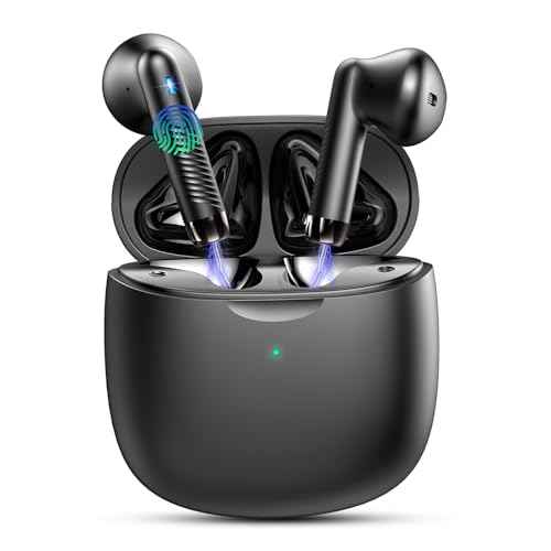 AI Translation Earbuds Real Time with Audio and Video Calls, 3-in-1 Language Translator Earbuds,164 Languages, 7 Translation Modes, 32H Buletooth 5.3 Headphones with Mic Translating Device