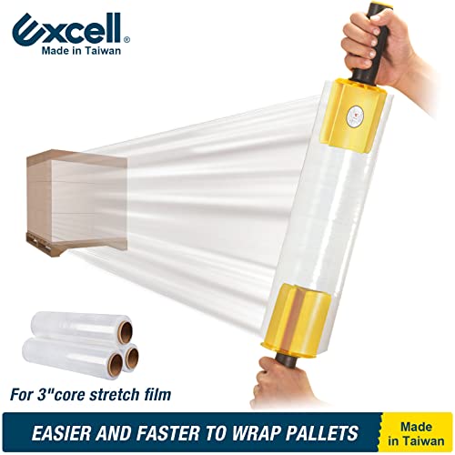 SF-1752 Mini Handheld Stretch Wrap Dispensers with Brake (3")