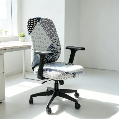 Universal Office Chair Cover - Stretchable Protective Slipcover for Rotating Chairs